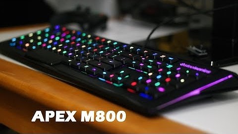 SteelSeries APEX M800 Review: Mechanical at its Best