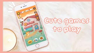 (offline)Cute games to play when you're bored