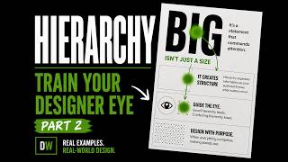 How to Spot Visual Hierarchy in Graphic Design | Train Your Designer Eye