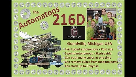 216D VEX Robotics Video 2015