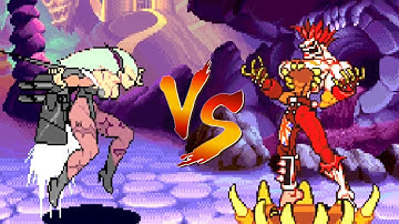 L. RAPTER vs MORRIGAN (Request)  Capcom Fighting Collection! (Vampire Savior)