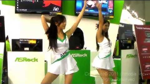 COMPUTEX TAIPEI 2011 Dance Performance by AMD