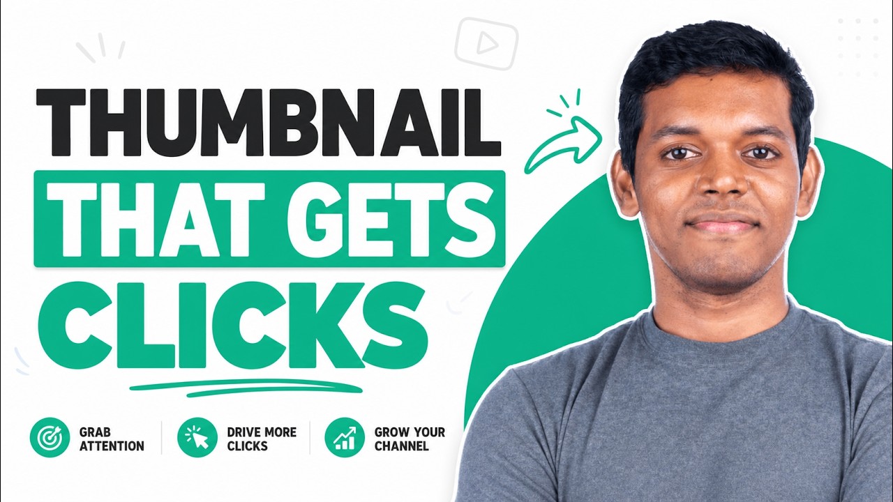 How To Make YouTube Thumbnails - Quick, Easy & Free!