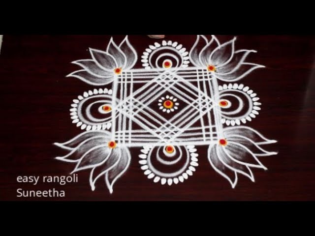 Featured image of post Simple Rangoli Border Designs For Sankranthi Easy beginners rangoli design diwali rangoli simple