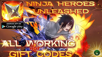 Ninja Heroes Unleashed - All Working Gift Codes 🎁 Collect Ninja Assemble your Ninja team - android