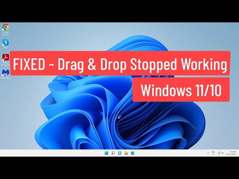 FIXED - Drag & Drop Stopped Working Windows 11/10