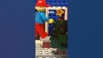 Decorating LEGO Christmas tree #lego #stopmotion #christmas #christmastree #christmas2023