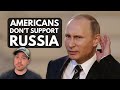 Despite some loud voices online americans do not support russia reviewing poll data