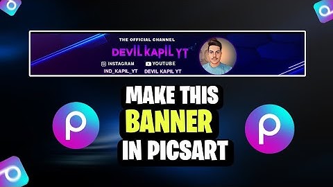 Make this Professional Gaming Banner on Android || How to Make Banner for Gaming Channel || AV 0.2