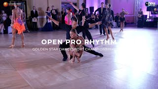 Pro Open Rhythm ~ Golden Star Dancesport Championships