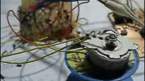 Motore passo passo bipolare pilotato con PIC16F84A