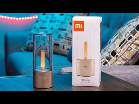 Xiaomi Gadget : YeeLight Candela | Smart Ambience Candle Light