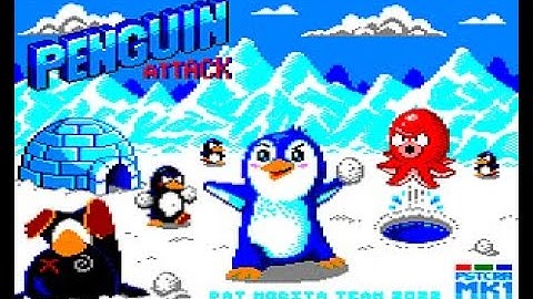 AMSTRAD CPC =+ PENGUIN ATTACK += CPCRetroDev 2022
