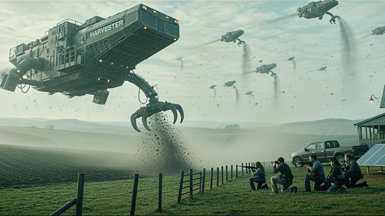 1000 инопланетных машин выкачали с Земли все ресурсы, но последний 1% выживших отказался сдаться