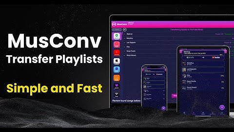 Transfer playlists between Spotify, Apple Music and 125+ music services in a few clicks