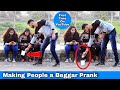 Making People a Beggar Prank | Prakash Peswani Prank |