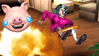 I BLEW UP HER HOUSE!! | Scary Teacher 3D (Hello Neighbor's Sister) screenshot 5