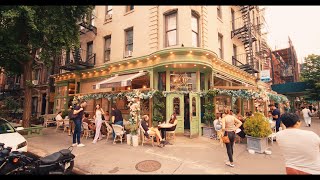 West Village. One of the most charming and expensive areas of Manhattan, New York City