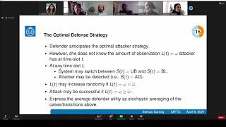 Seminar: Continuous Authentication Security Games