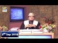 Watch Iqra Surah Taha – (Ayat 80 to 84 ) – 3rd September 2018 Online In Hd