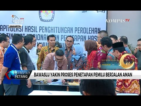 Bawaslu Yakin Proses Penetapan Pemilu Berjalan Aman