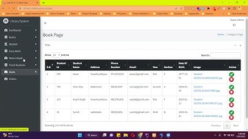 AWE Component 2 (Library Management System)