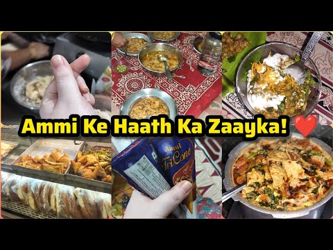 Ammi Ke Ghar Ka Weekend Vlog ❤️ | Special Ragda Chaat & Hyderabadi Sutriyan Breakfast! 🍲☕ thumbnail