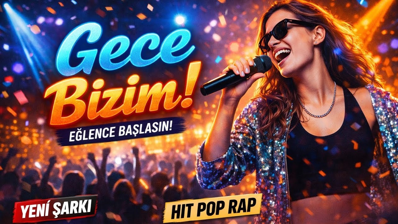 Gece Bizim! | Enerjik Pop-Rap Hit 🌃🎶