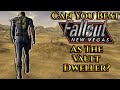 Can you beat fallout new vegas as the vault dweller