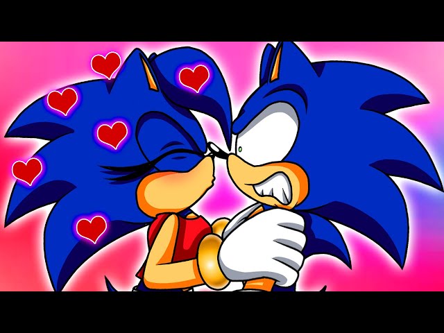 SONICA KISSES SHADOW! - [Sonic Comic Dub] 
