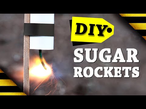 How To Make Sugar Rockets (Powder Fuel)