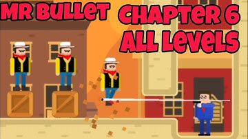 Mr Bullet || Chapter 6 All level walkthrough || Level 81-96
