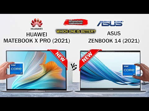 HUAWEI MATEBOOK X PRO (2021) VS ASUS ZENBOOK 14 (2021) | WATCH THIS BEFORE BUYING!