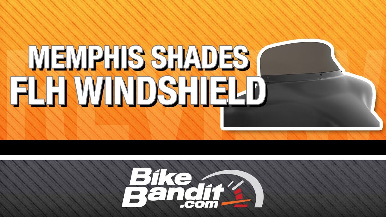 Spoiler Replacement For Oem Fairings Shield Flh Spoiler 9 Memphis Shades MEP8591 Smoke Windshield 