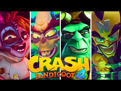 Crash Bandicoot 4 LATINO ALL BOSSES AND ENDING 4K HDR 60 FPS