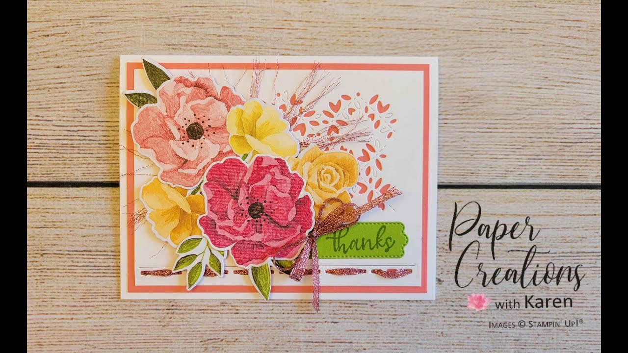 Beautiful layering card using the Happiness Abounds bundle (Part 1 ...