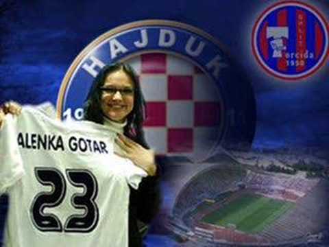 ESC - Slovenia: Alenka Gotar - Hajduk Split Torcida