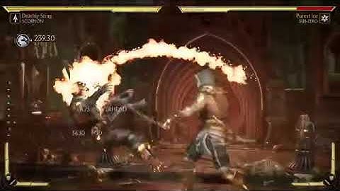 MK 11 Scorpion 400 damage kombo