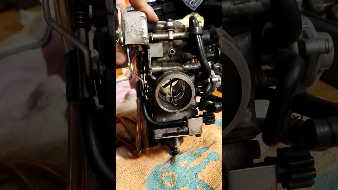 Keihin FCR 39 H, Drz 400 accelerator pump YouTube