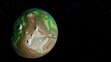 I Terraformed Mars with blender! Flyover.