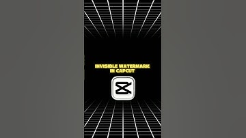 Capcut | Invisible Watermark Tutorial Video 💀🔥 | #shorts #tutorial #capcut #edit
