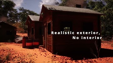 FREE Cabin 3D Model for Games – UE5 Showcase
