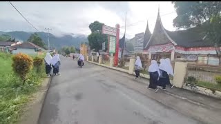 Kondisi Pagi Sekitaran Ampang #kabupatenagam #kamang