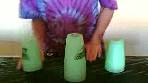 speed stacking beginner 3-6-3 sub 5s