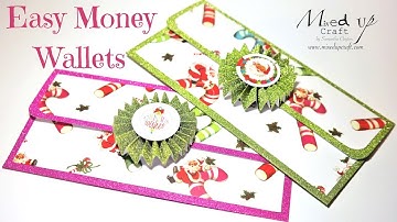 Easy Money Wallets/Envelopes | Video Tutorial