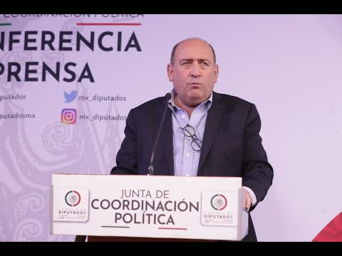 EN VIVO / Conferencia de prensa del dip. Rubén Moreira, Presidente de la JUCOPO