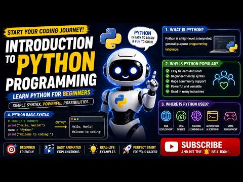 What is Python? Complete Introduction to Python Programming for Beginners