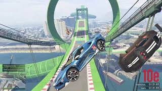 New stunt race Extreme Luck : SAVE and SHORT CUT