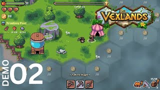 Vexlands Demo - Building All The Things - Lets Play - [2 END]