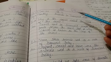 ABN school sub. EVS class-4 chapter-12 Animals in Transport part-3